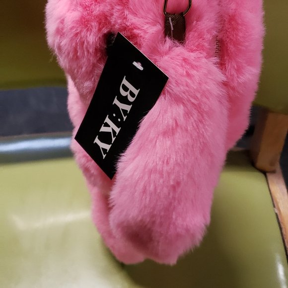 - Furry Bunny Plush Backpack 13" - Picture 4 of 10